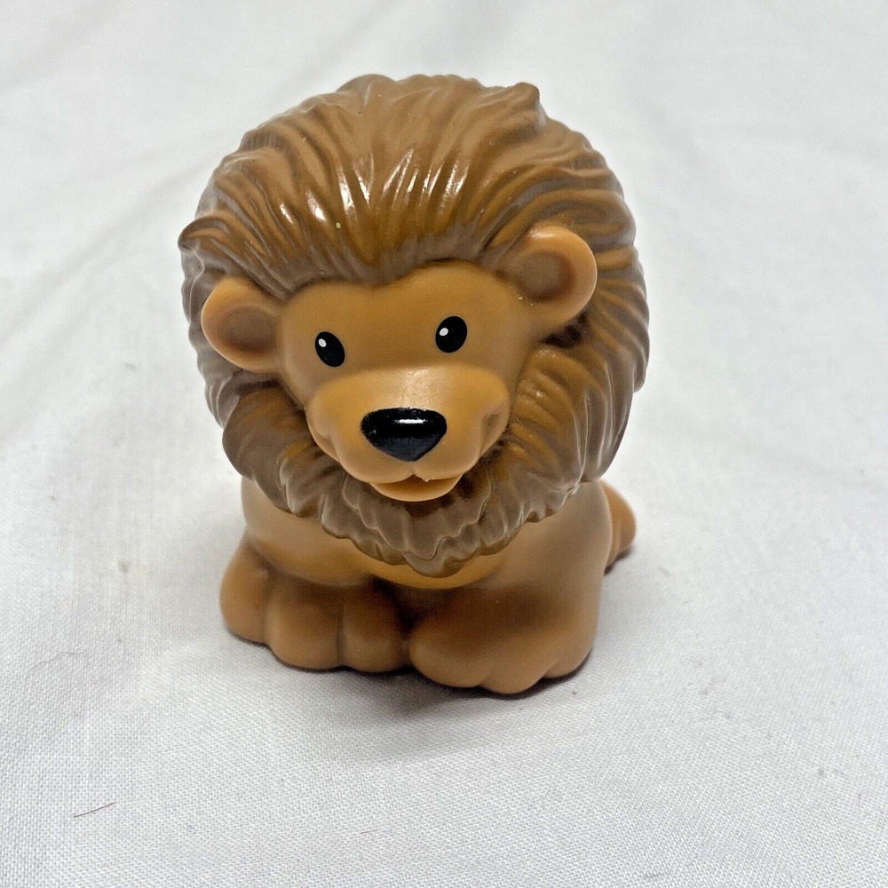 Fisher Price Little People Lion 2.5" Figure Zoo Talker Preschool 2011